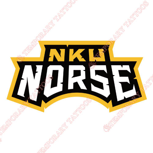 Northern Kentucky Norse Customize Temporary Tattoos Stickers NO.5681